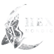 Hex nordic logo i sølv