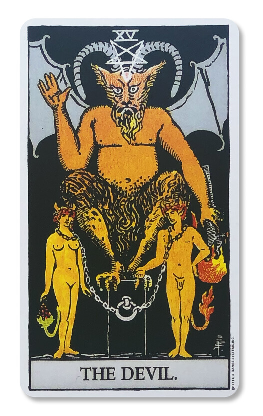 Major arcana tarot kortet the Devil