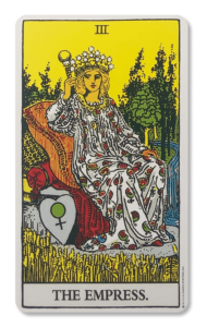 Major arcana tarot kort the empress