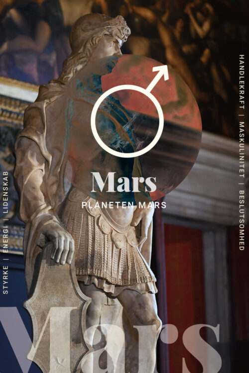 Planeten mars plakat i stor format