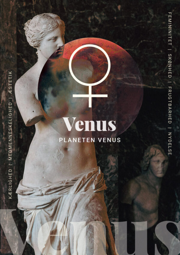 Planeten venus plakat i stor format