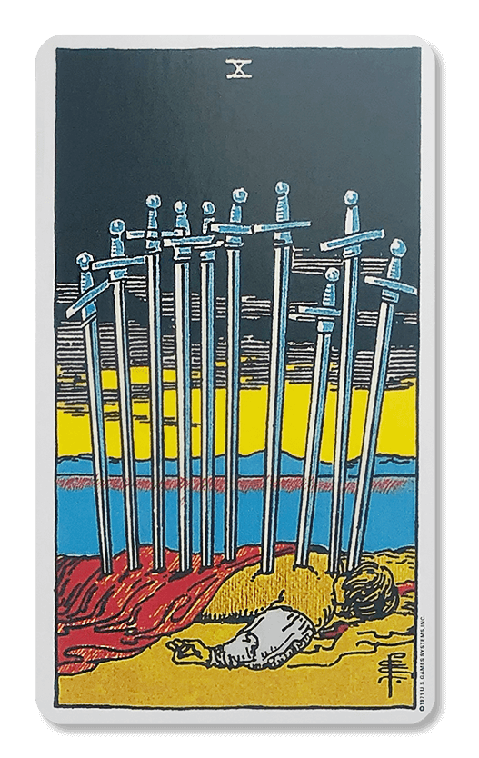 Ten of swords