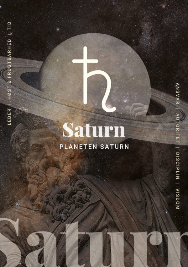 Saturn plakat i stor format